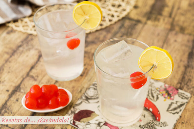 Tom Collins, un cóctel con ginebra muy sencillo y refrescante