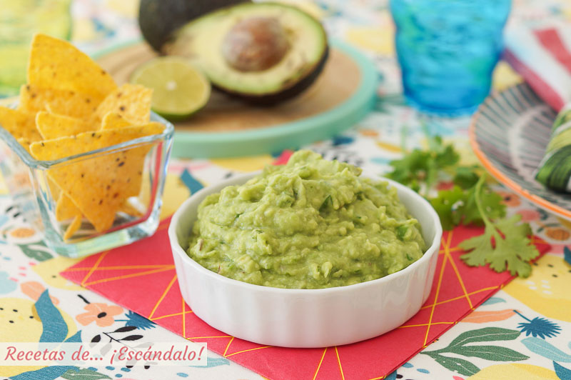 Guacamole con Thermomix casero. La receta mas sabrosa y facil