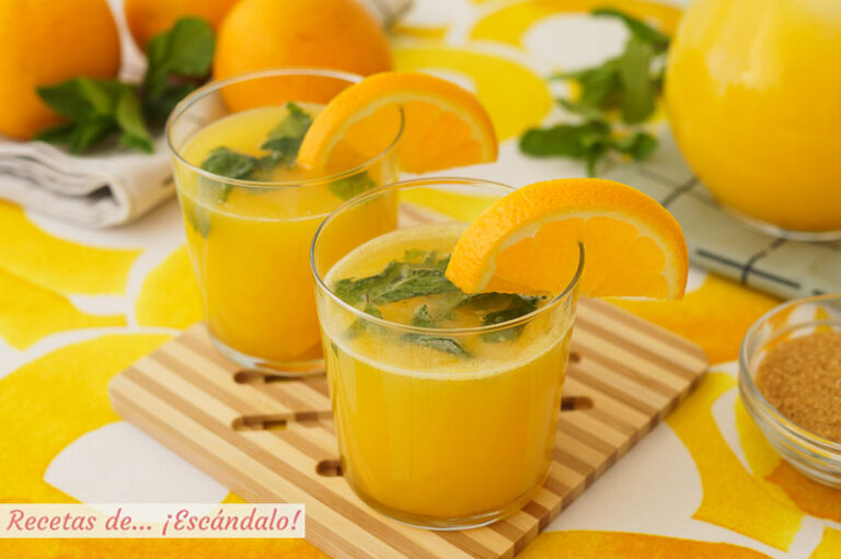 Naranjada casera, el refresco más natural y sencillo
