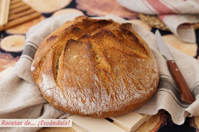 Pan casero con Thermomix, sencillo y buenísimo