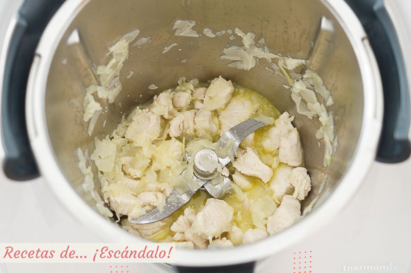 Pollo y sofrito thermomix