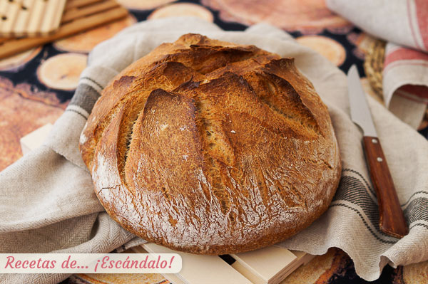 Receta de pan casero con Thermomix, sencillo y buenisimo