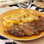 Secreto ibérico de cerdo al horno