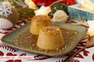 Flan de turrón con Thermomix, con o sin horno y delicioso