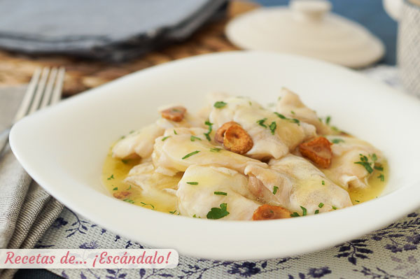 Receta de cocochas o kokotxas de bacalao al pil pil, exquisita y con trucos