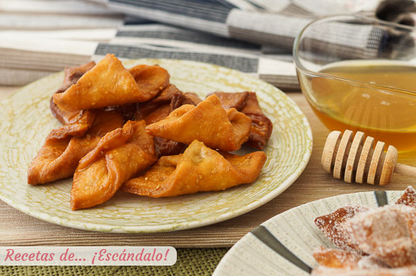 Como hacer pestinos banados en miel