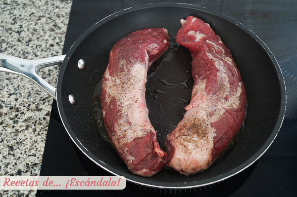 Solomillo de cerdo iberico