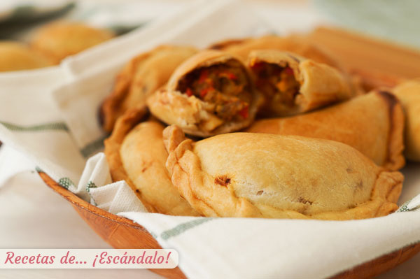 Receta de empanadas argentinas o empanadas criollas de carne con masa casera