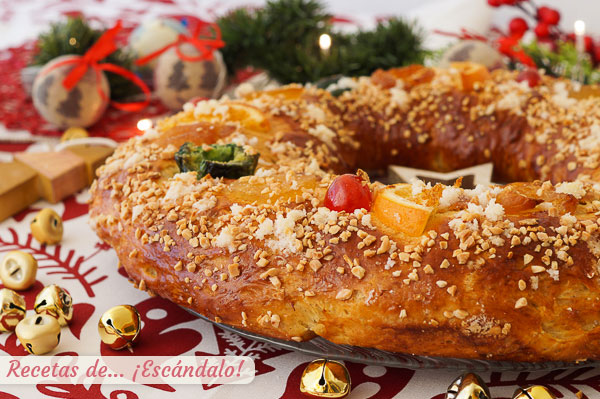 Receta de roscon de Reyes con Thermomix, el mas esponjoso, sabroso y facil