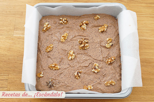 Brownie de chocolate thermomix