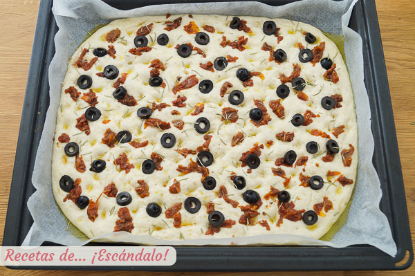 Como hacer focaccia italiana casera