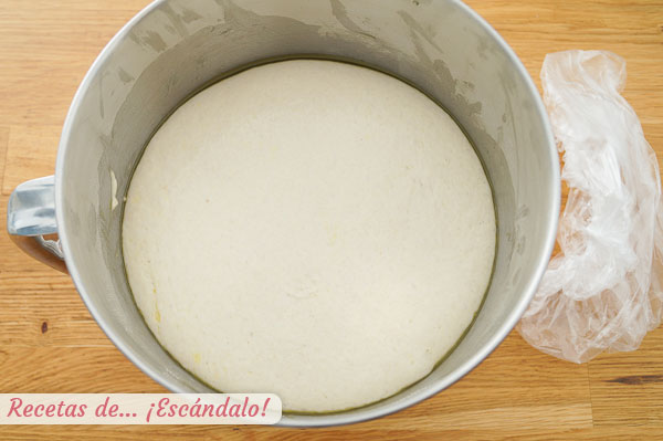 Masa para focaccia casera