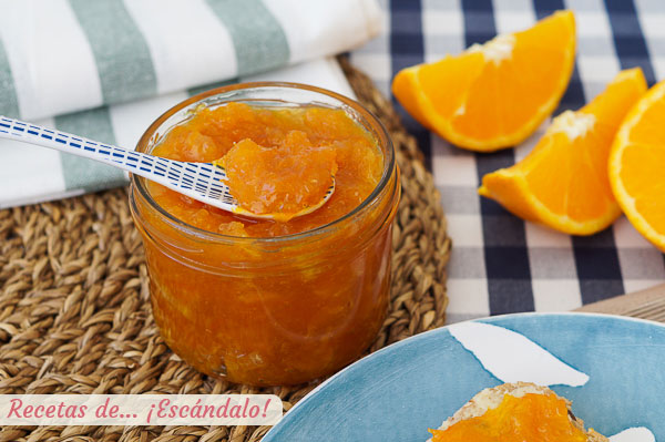 Como hacer mermelada de naranja casera amarga o no. Receta sencilla y de 10