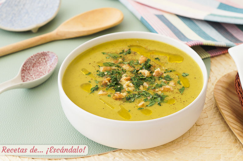 Crema de verduras o pure de verduras con thermomix, sabrosa y sencilla