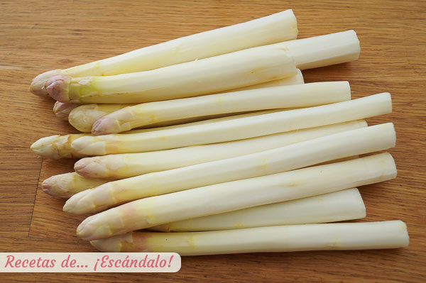 Esparragos blancos de navarra
