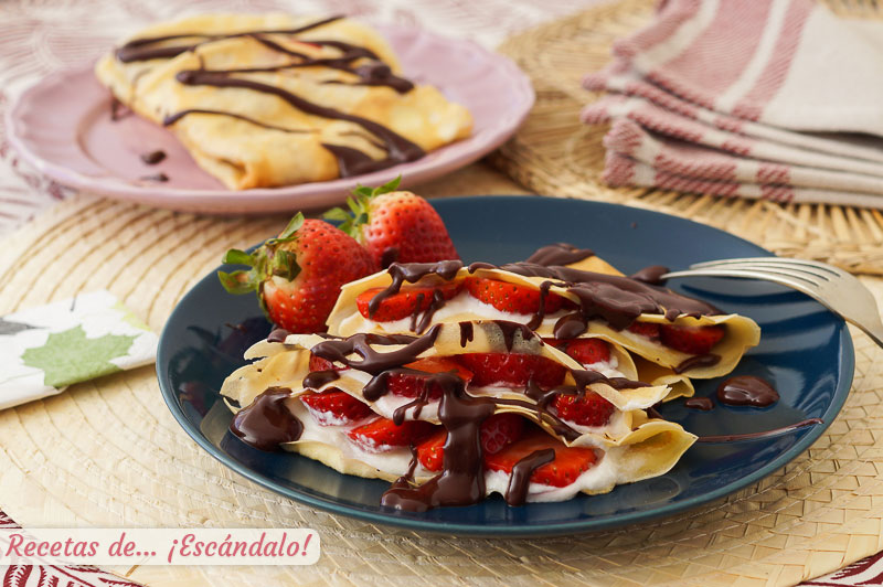 Masa de crepes con Thermomix, quedan de 10