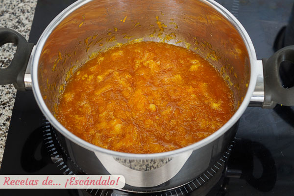 Mermelada casera de naranja