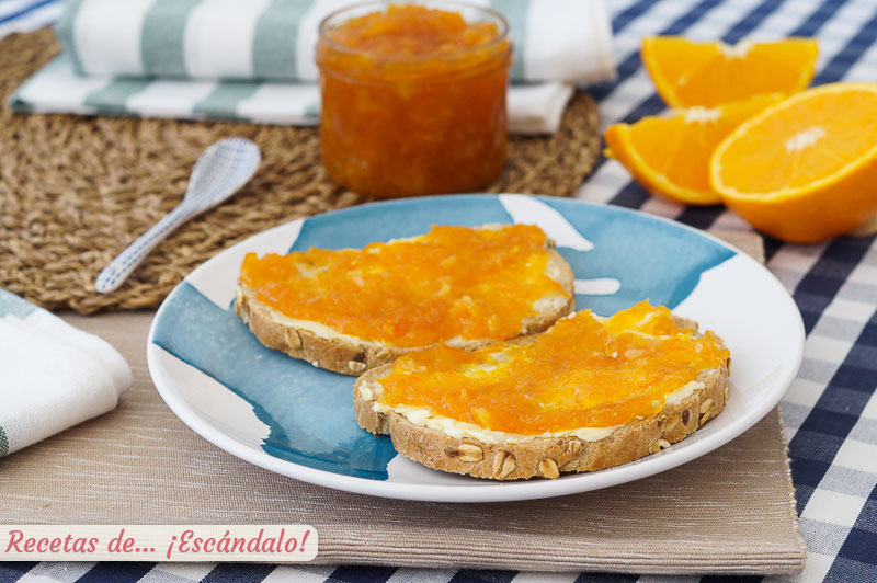 Mermelada de naranja casera amarga o no. Receta sencilla y de 10