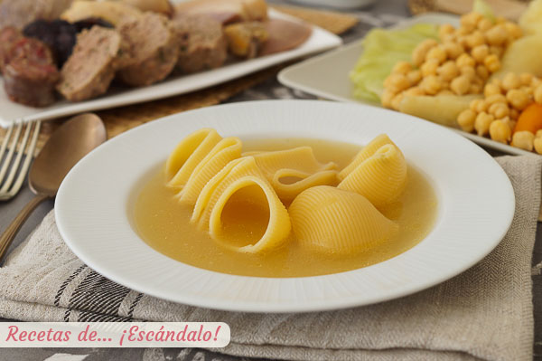 Receta de escudella i carn d olla catalana tradicional paso a paso