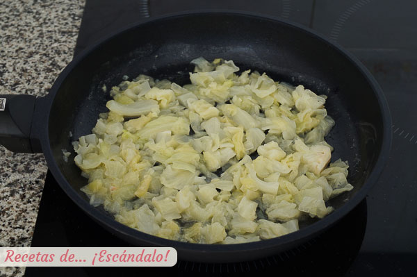 Col salteada para colcannon