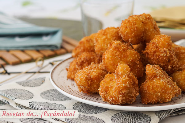 Receta de coliflor rebozada, tierna por dentro y muy crujiente por fuera