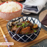 Setas shiitake salteadas