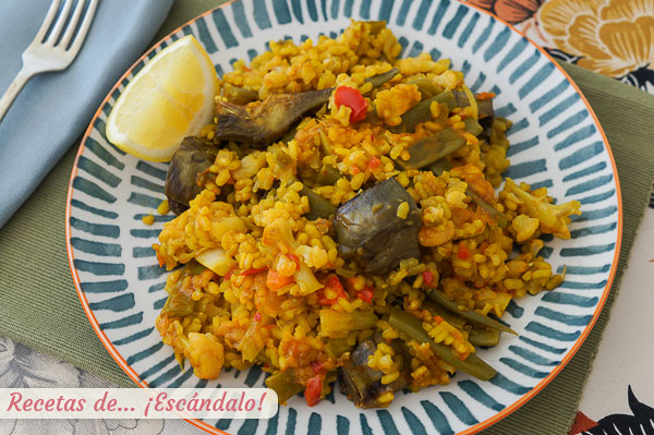 Como hacer arroz con verduras en Thermomix, el mas rico y completo