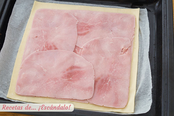 Empanada con jamon cocido