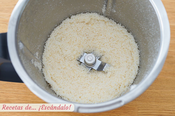 Queso curado picado