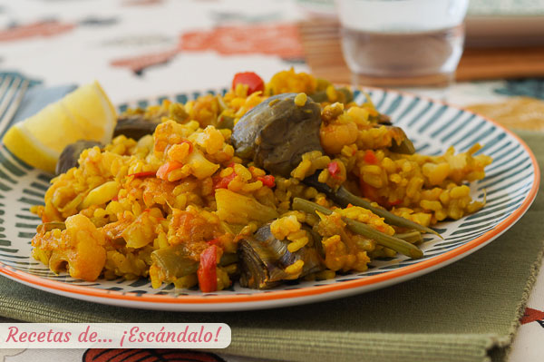 Receta de arroz con verduras en Thermomix, el mas rico y completo