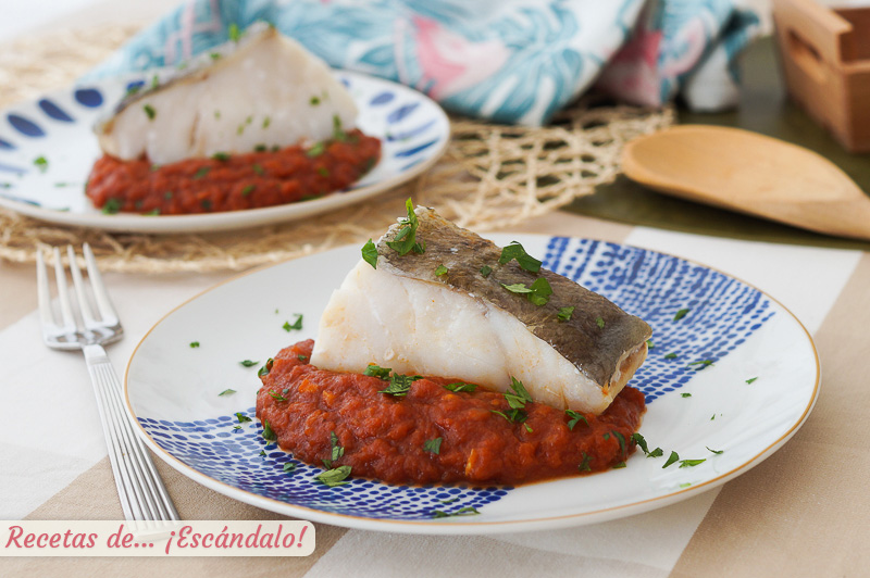 Bacalao con tomate en thermomix, un clasico irresistible