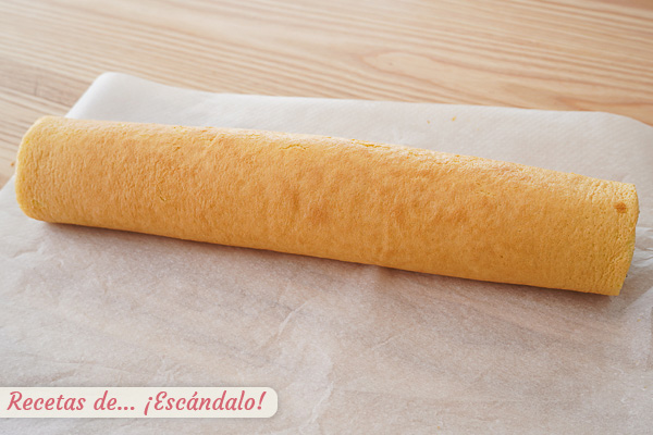 Brazo de gitano enrollado