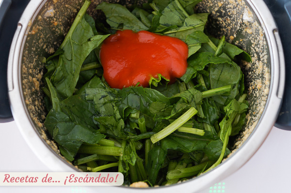 Espinacas thermomix