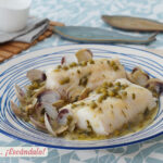 Merluza en salsa verde con Thermomix