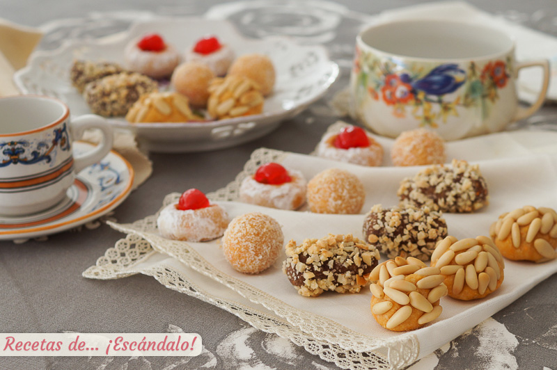 Panellets tradicionales, un dulce tipico de Todos los Santos