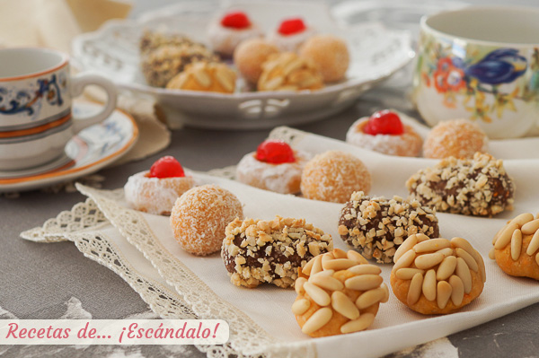 Receta de panellets tradicionales, un dulce tipico de Todos los Santos
