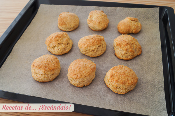 Scones ingleses caseros