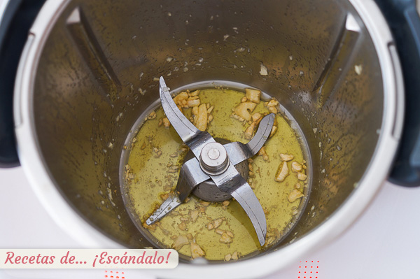 Sofrito de ajos thermomix