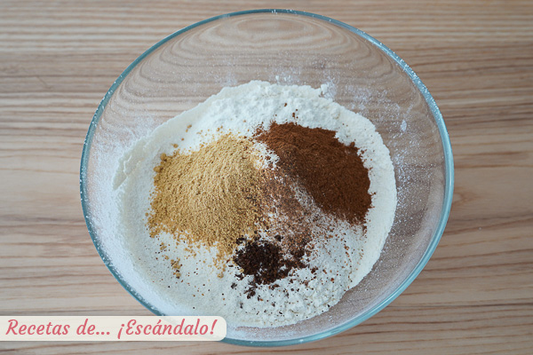 Especias galletas jengibre