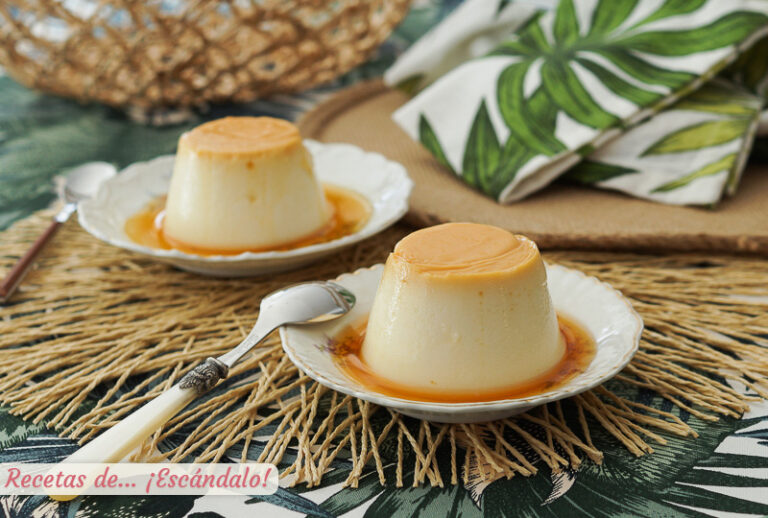 Flan de queso con Thermomix súper cremoso, con o sin horno