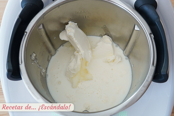 Flan de queso thermomix