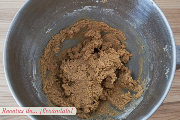 Masa galletas jengibre