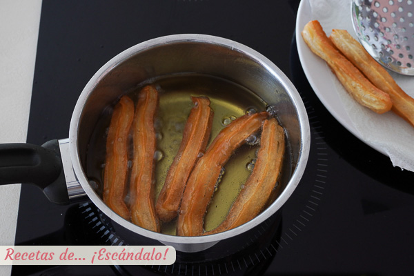 Churros fritos caseros thermomix