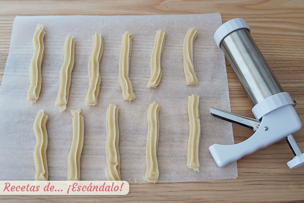 Churros y churrera thermomix