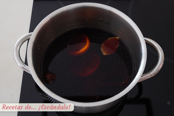 Gluhwein casero navideno