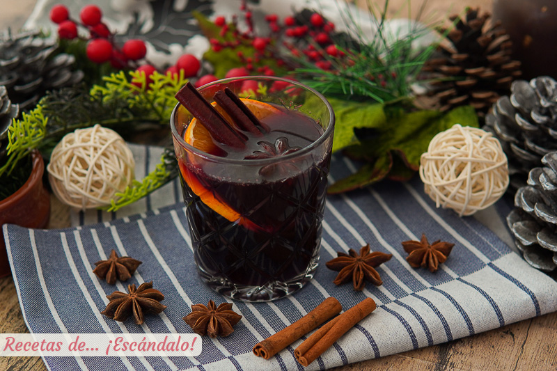 Gluhwein, el vino caliente o vino especiado. Receta navidena