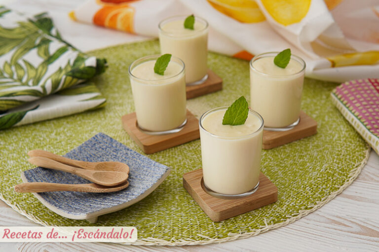 Mousse de limón en Thermomix, súper rápida y con solo 3 ingredientes