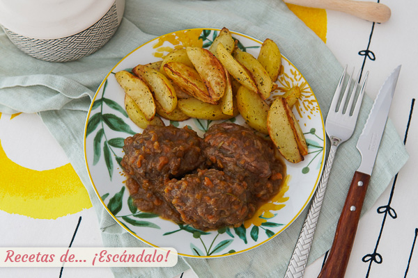 Como hacer carrilleras o carrillada de cerdo al vino tinto en Thermomix