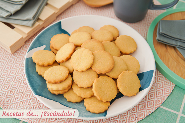 Como hacer galletas de mantequilla en Thermomix, crujientes y sabrosas