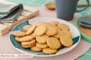 Galletas de mantequilla en Thermomix, crujientes y sabrosas